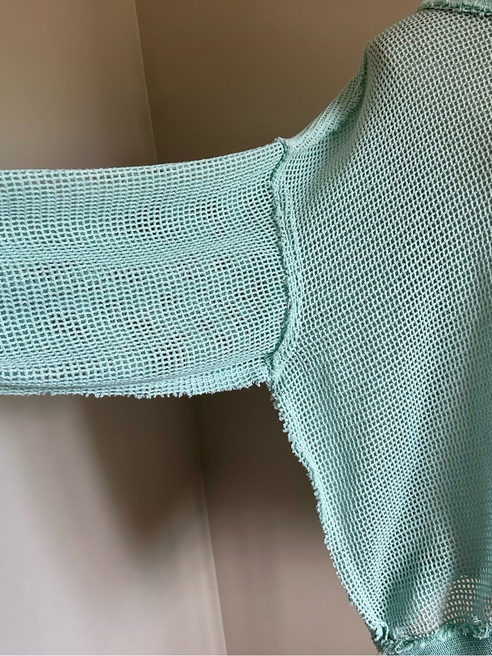 POL Open Waffle Knit Pullover w. Sequinned Detailing - Picture 4 of 11